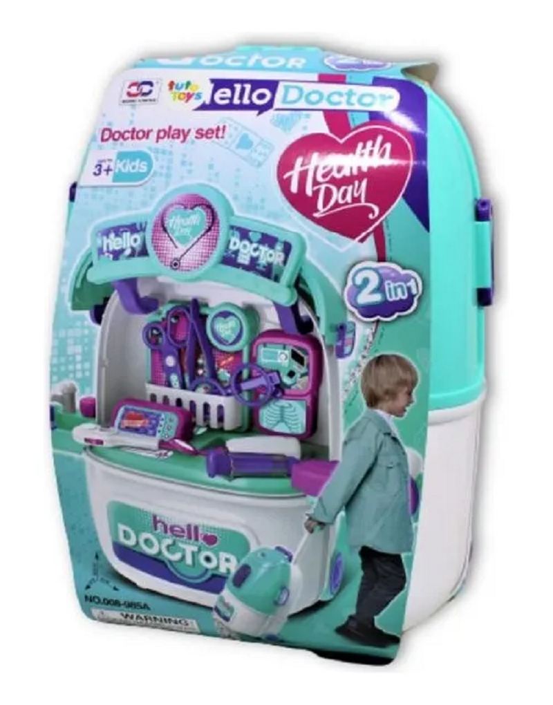 Maleta De Medico O Doctor Bolsa Juguete